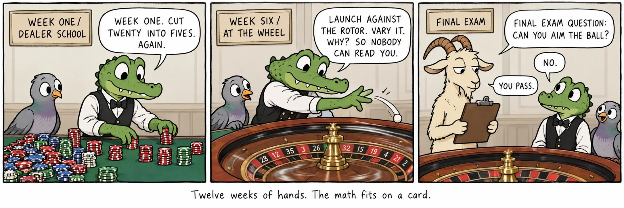 Dvanajst tednov rok. Matematika gre na kartico.